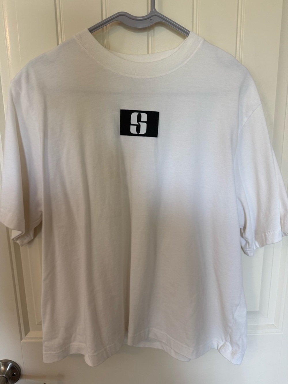 Nike Sabrina Ionescu Boxy Loose Fit White Graphic Tee